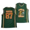 florida a&m rattlers green basketball tones of melanin jersey scaled