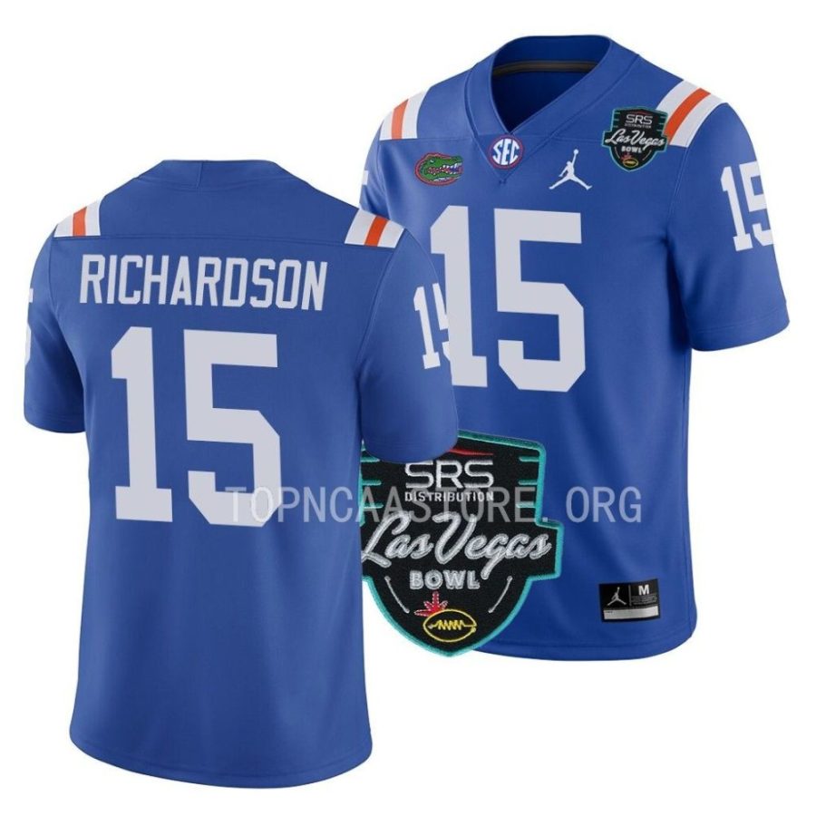 florida gators anthony richardson blue 2022 las vegas bowl college football jersey scaled