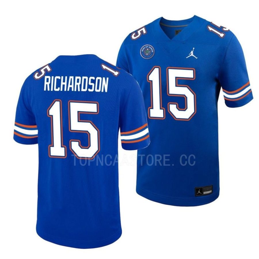 florida gators anthony richardson royal ring of honor untouchable football jersey scaled