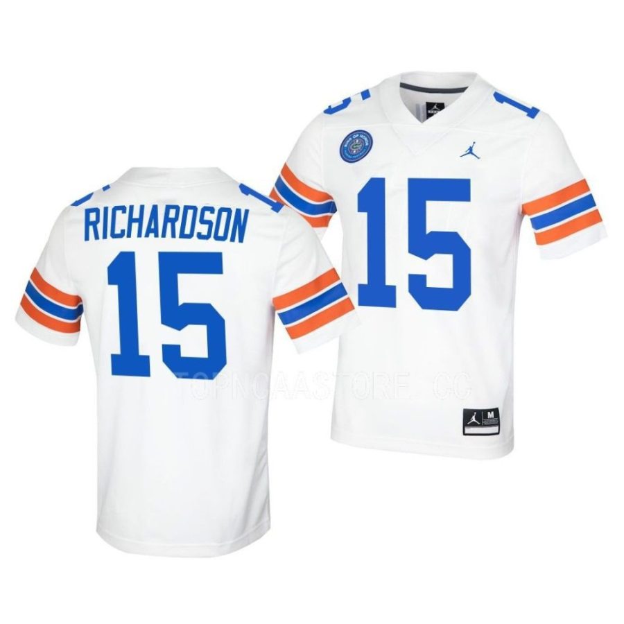 florida gators anthony richardson white ring of honor untouchable football jersey scaled