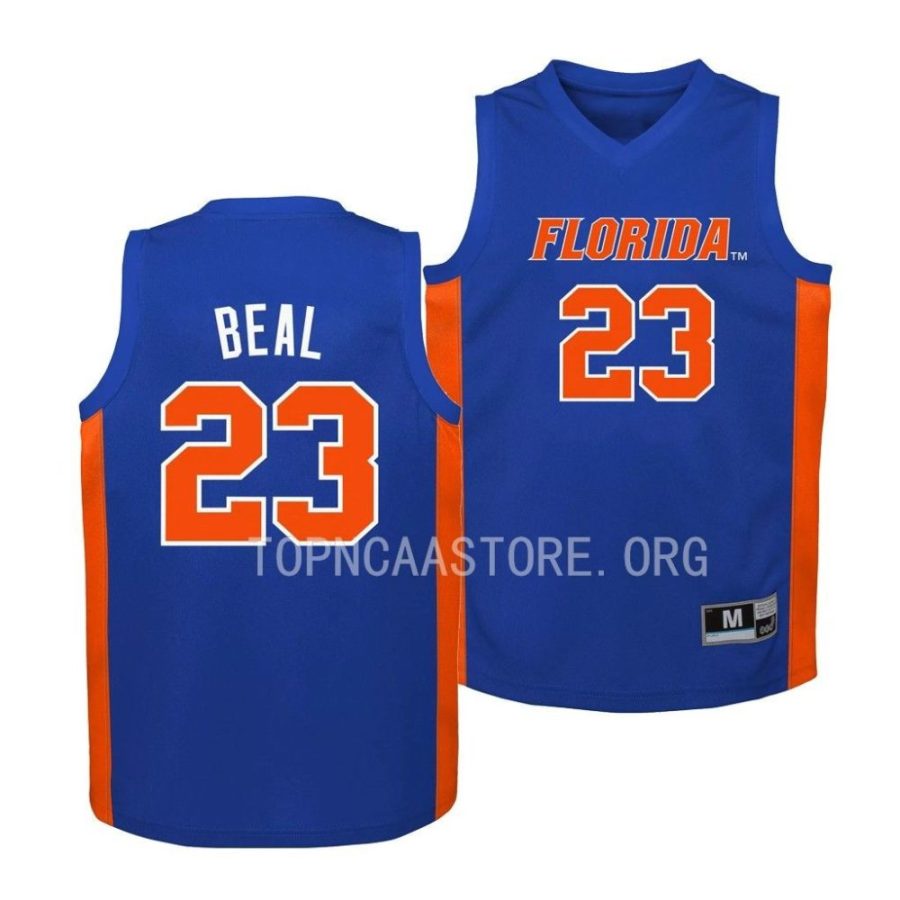 florida gators bradley beal youth blue alumni basketball jersey scaled