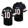 florida gators jack miller iii 2023 black alternate game youth jersey scaled