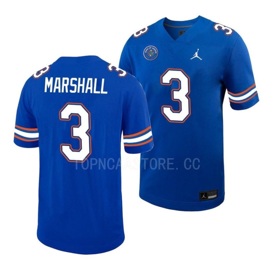 florida gators jason marshall royal ring of honor untouchable football jersey scaled