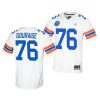 florida gators richard gouraige white ring of honor untouchable football jersey scaled