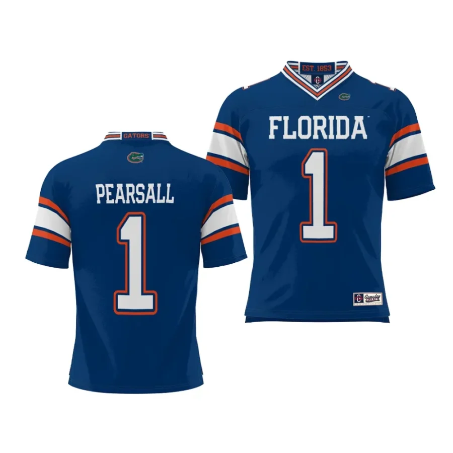 florida gators ricky pearsall royal nil player football jersey scaled