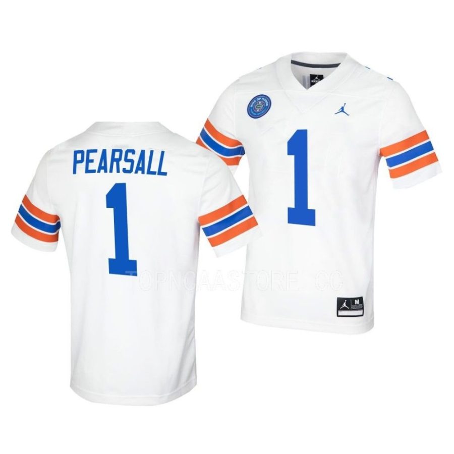 florida gators ricky pearsall white ring of honor untouchable football jersey scaled