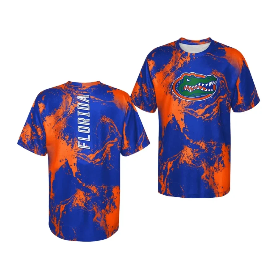 florida gators royal in the mix tie dye youth t shirt scaled