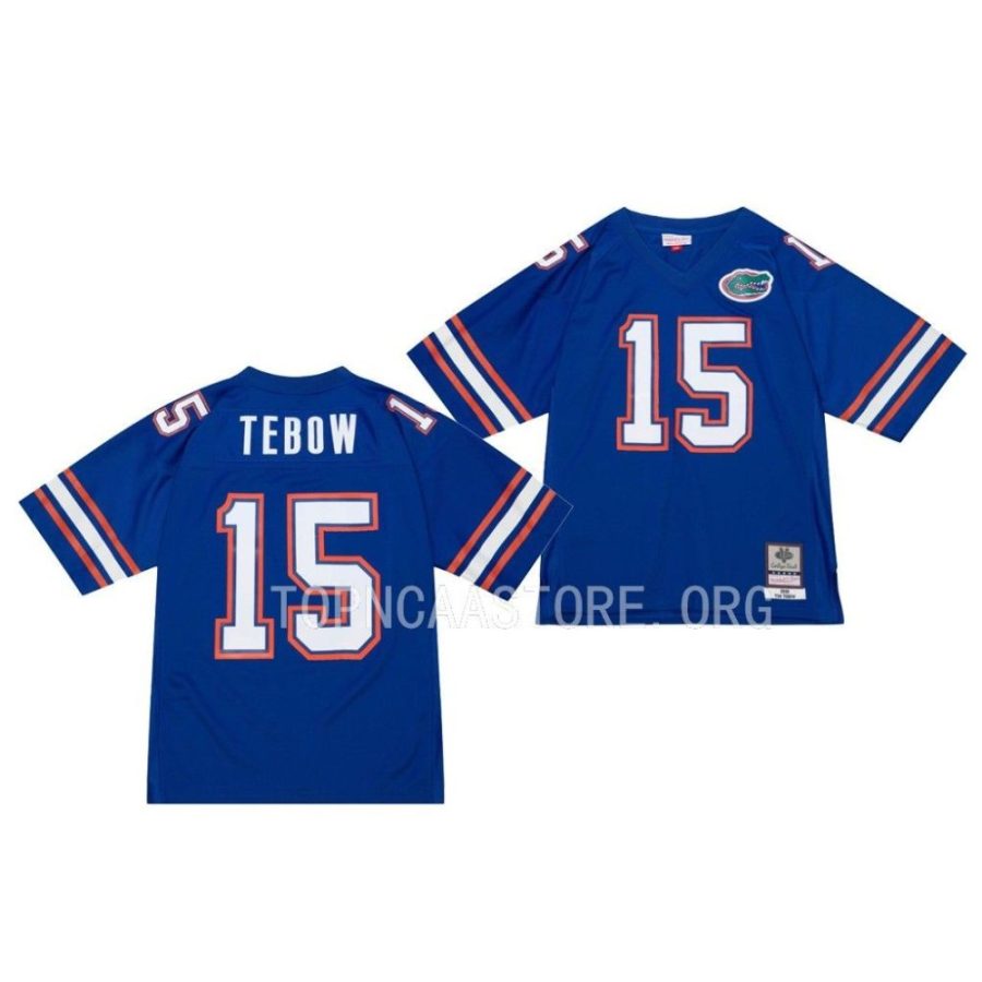 florida gators tim tebow royal legacy 2008 football jersey scaled