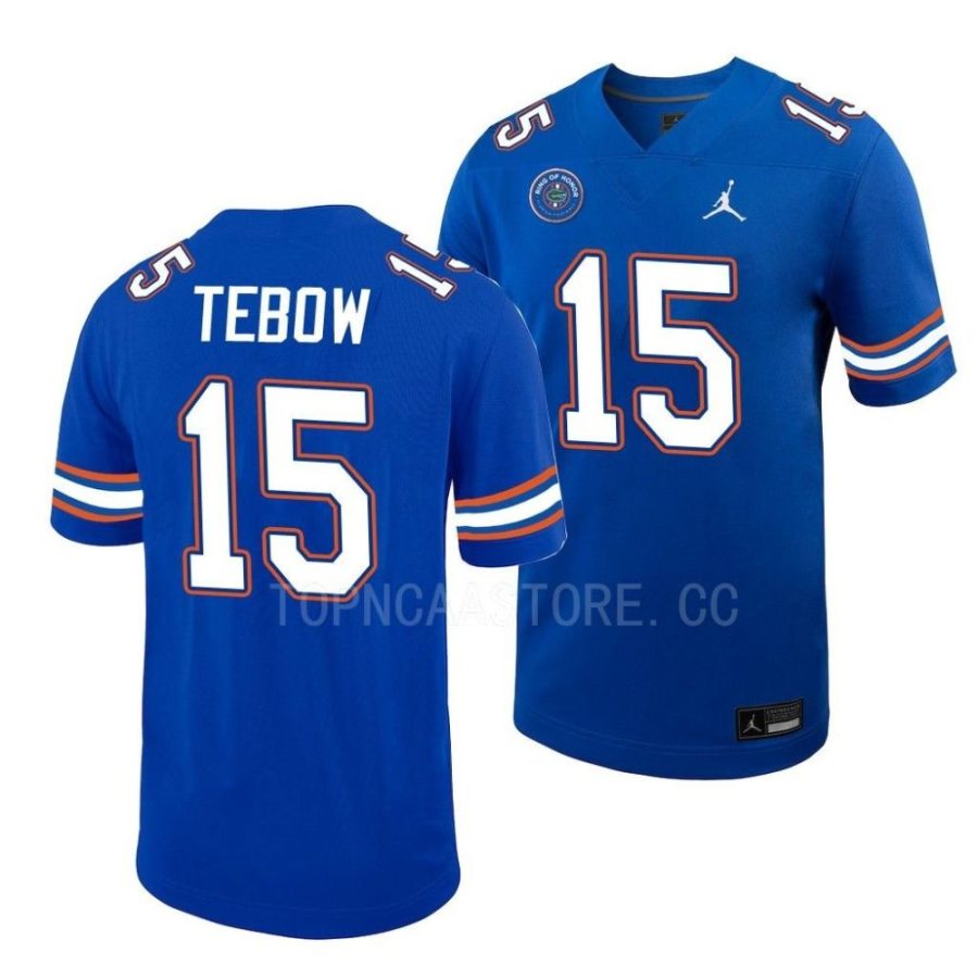 florida gators tim tebow royal ring of honor untouchable football jersey scaled