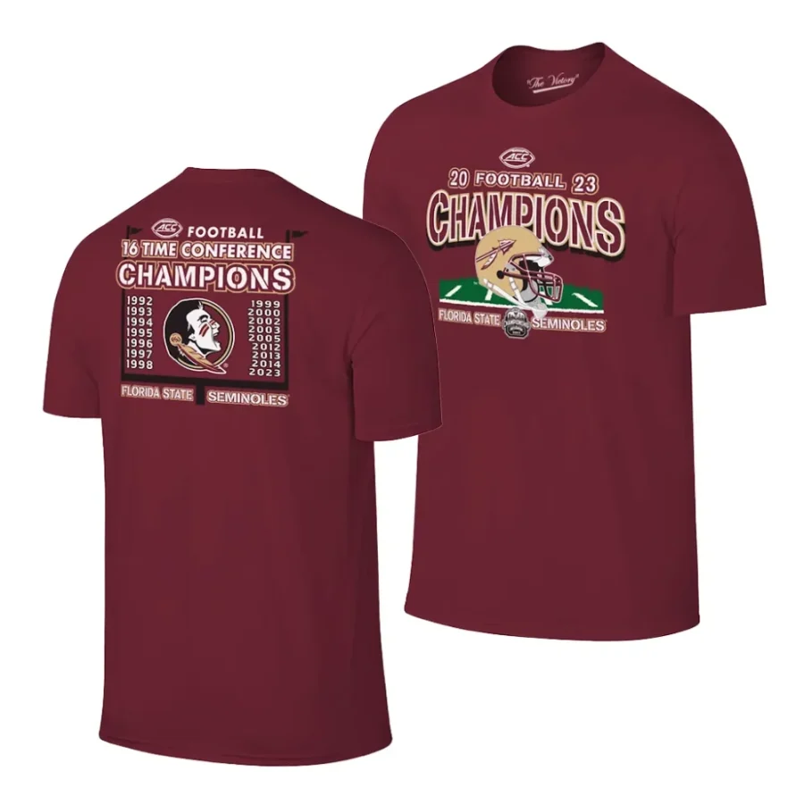 florida state seminoles garnet 2023 acc football conference champions original retro men t shirt scaled