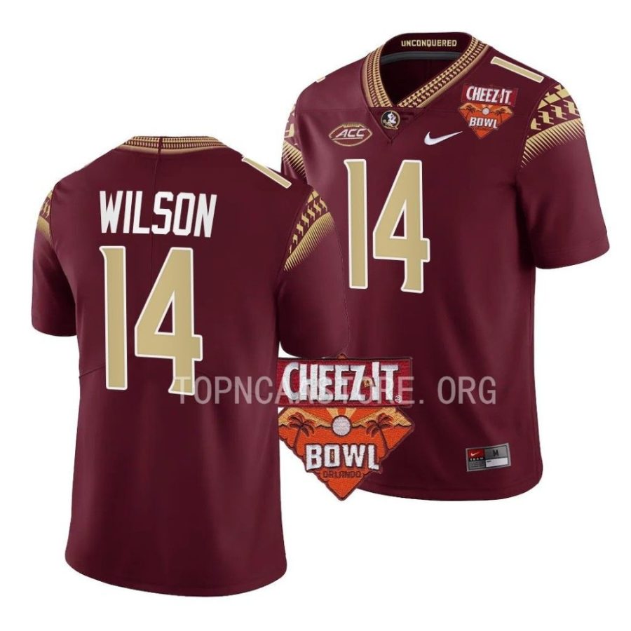 florida state seminoles johnny wilson garnet 2022 cheez it bowl college football jersey scaled