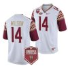 florida state seminoles johnny wilson white seminole scholar patch game jersey scaled