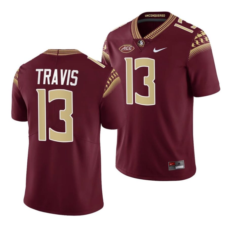 florida state seminoles jordan travis garnet college football game jersey scaled