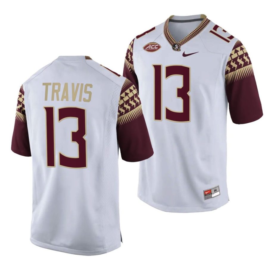 florida state seminoles jordan travis white college football jersey scaled