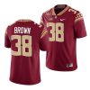 florida state seminoles shyheim brown garnet seminole scholar patch limited jersey scaled