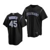 gabriel hughes rockies alternate 2022 mlb draft replica black jersey scaled