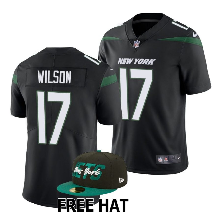 garrett wilson new york jets 2022 nfl draft limited men black jersey scaled