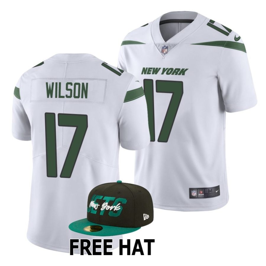 garrett wilson new york jets 2022 nfl draft limited men white jersey scaled