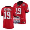 georgia bulldogs brock bowers red 2022 peach bowl college football playoff jersey scaled