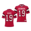 georgia bulldogs brock bowers youth red nil player jersey scaled