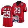 georgia bulldogs christopher smith red 2022 peach bowl college football playoff jersey scaled