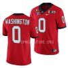 georgia bulldogs darnell washington red 2023 national championship college football playoff jersey scaled