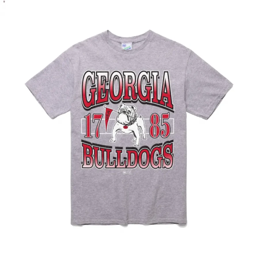 georgia bulldogs grey locker vintage tubular men t shirt