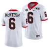georgia bulldogs kenny mcintosh white 2023 national championship college football playoff jersey scaled