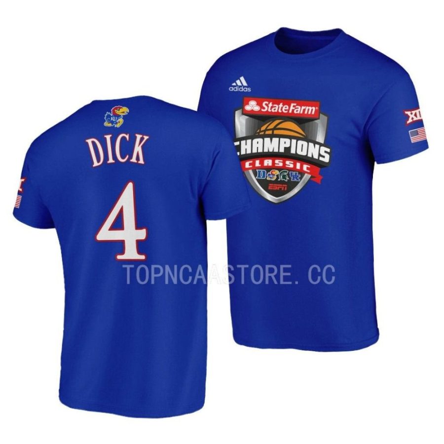 gradey dick cotton 2022 champions classic blue t shirts scaled