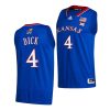 gradey dick kansas jayhawks college basketball 2022 jersey scaled