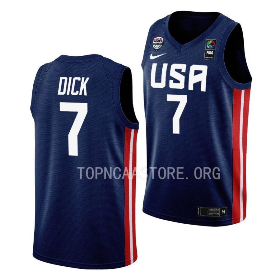 gradey dick navy fiba world cupaway usa jersey scaled