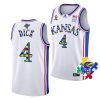 gradey dick white world autism awareness day kansas jayhawksspecial jersey scaled