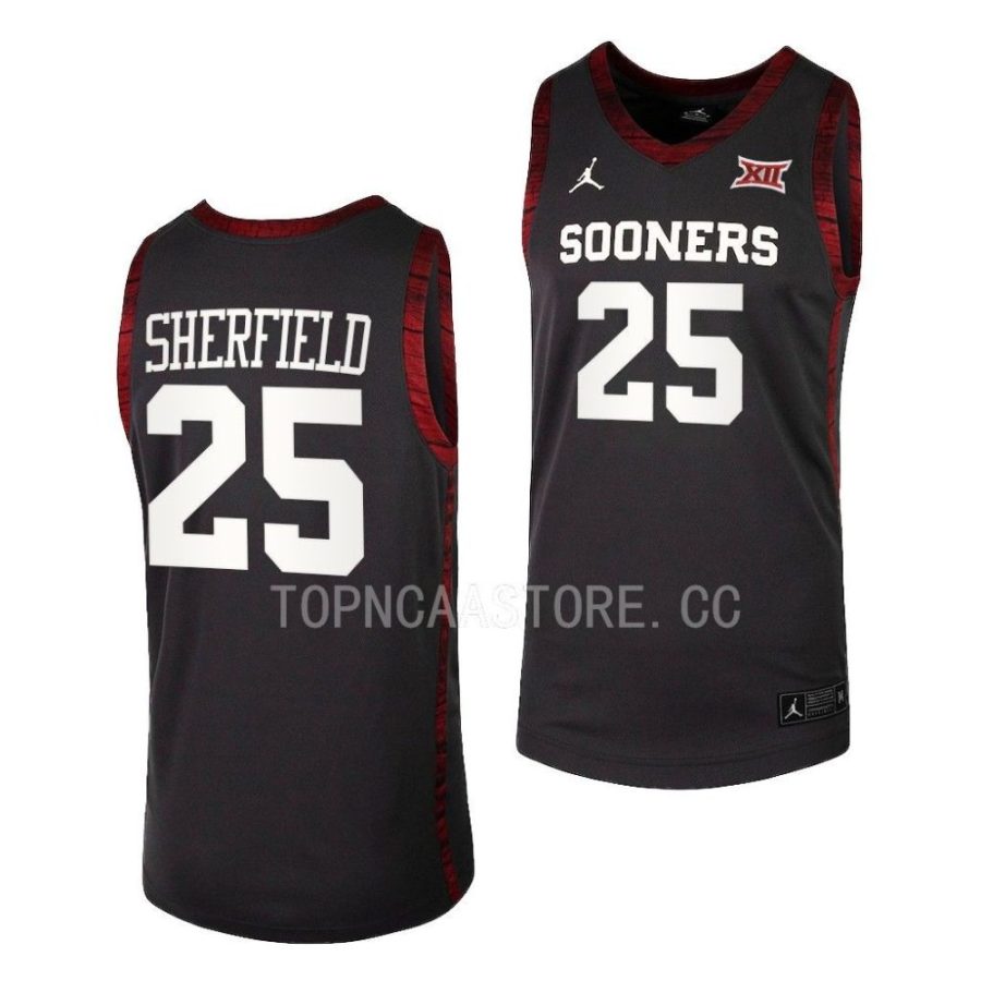 grant sherfield oklahoma sooners college basketball 2022 23 replica jersey scaled