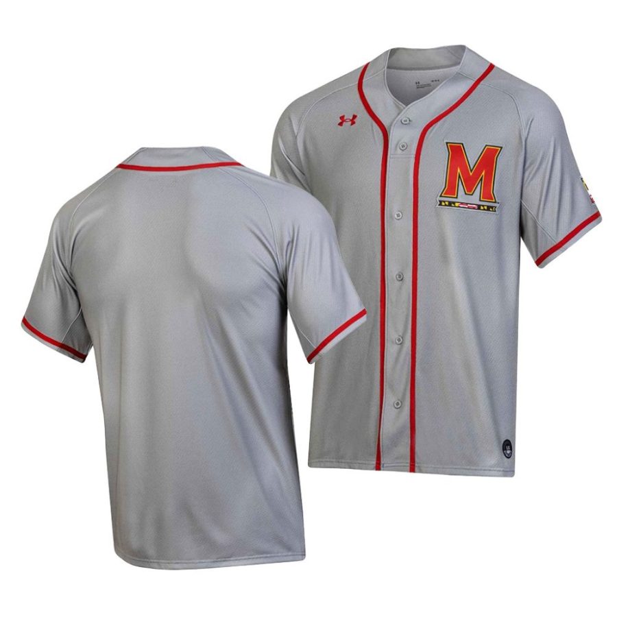 gray college baseball maryland terrapinsreplica jersey scaled