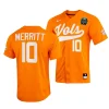 griffin merritt tennessee volunteers orange2023 ncaa baseball college world series menomaha 8 jersey scaled