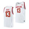 hakim hart maryland terrapins home basketball 2022 23 replica jersey scaled