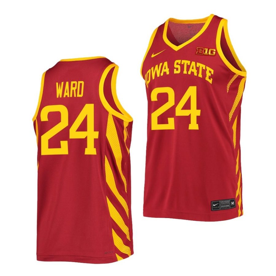 hason ward iowa state cyclones 2022 23college basketball replicacardinal jersey scaled