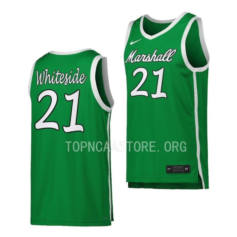 hassan whiteside marshall thundering herd replica basketball jersey scaled