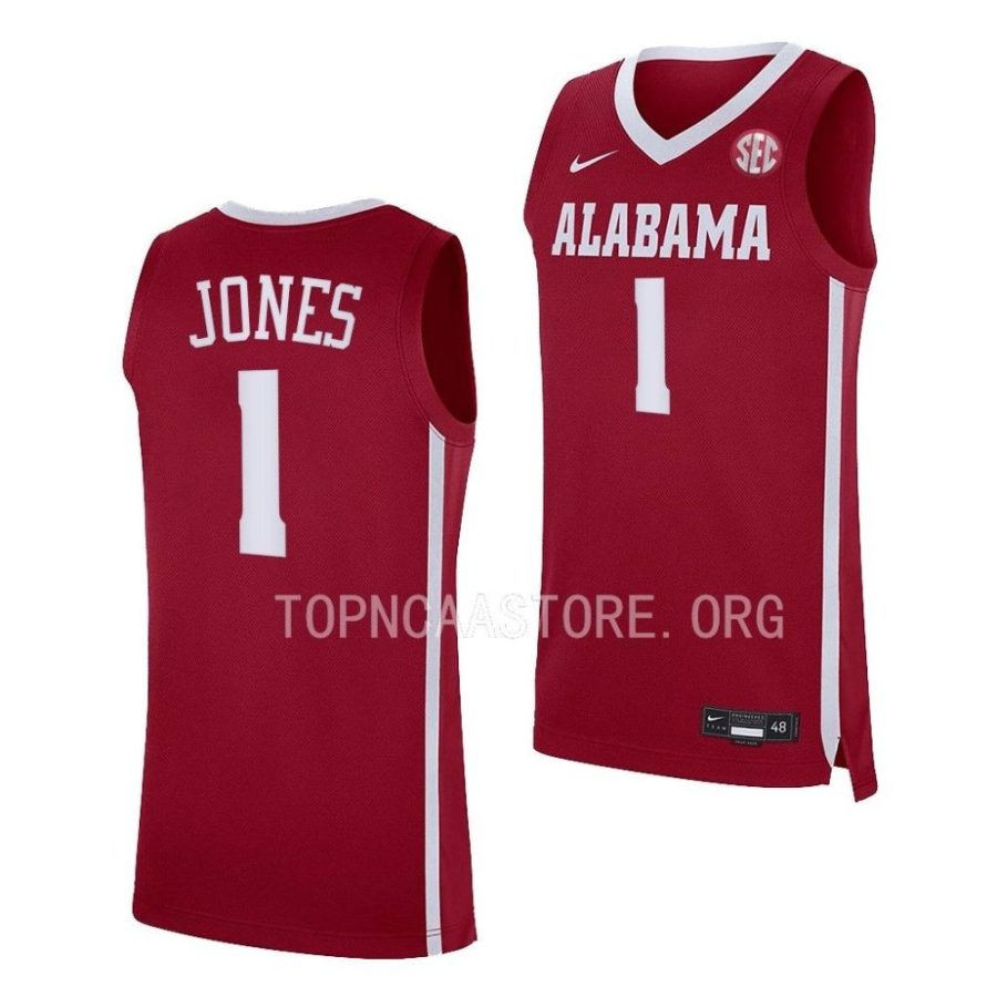 herbert jones alabama crimson tide college basketball replicacrimson jersey scaled