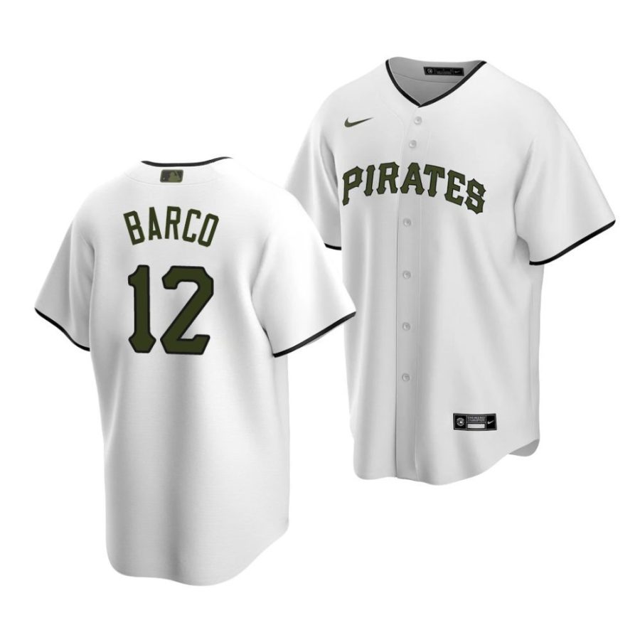 hunter barco pirates alternate 2022 mlb draft replica white jersey scaled