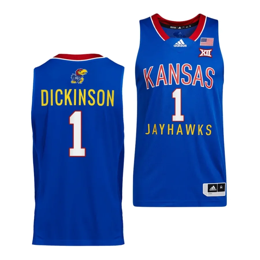 hunter dickinson kansas jayhawks throwback jersey scaled