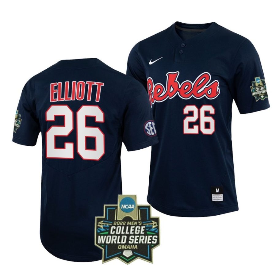 hunter elliott ole miss rebels 2022 college world series menbaseball jersey scaled