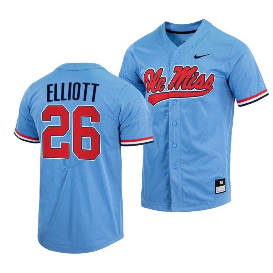 hunter elliott ole miss rebels 2022college baseball menfull button jersey 0 scaled