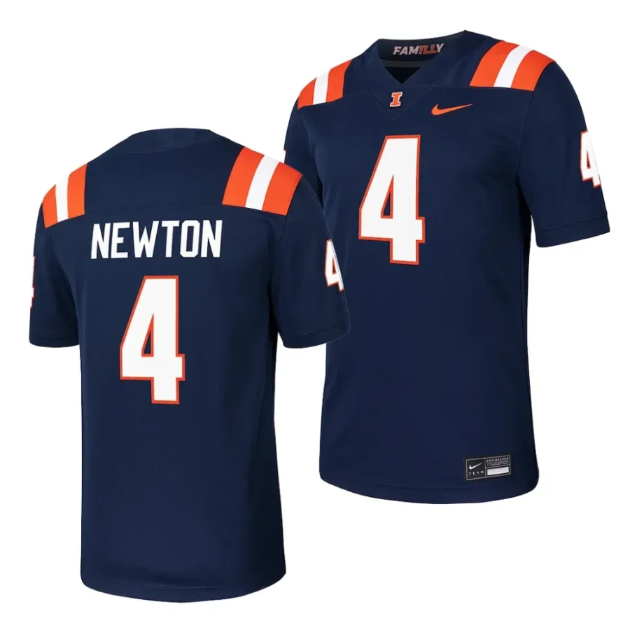 illinois fighting illini jer'zhan newton navy nil football player jersey scaled