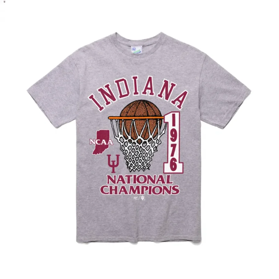 indiana hoosiers grey h champs locker vintage tubular men t shirt