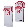 isaac likekele ohio state buckeyes 2022 23college basketball white jersey scaled