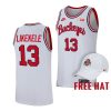 isaac likekele ohio state buckeyes white 2022 23retro basketball free hat jersey scaled