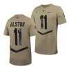 isaiah alston army black knights 2023 rivalry collection tan t shirts scaled