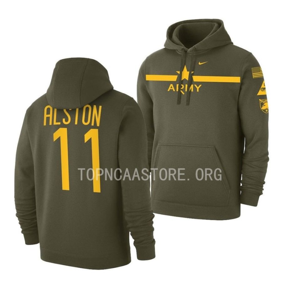 isaiah alston olive 1st armored division old ironsides rivalry star hoodie scaled