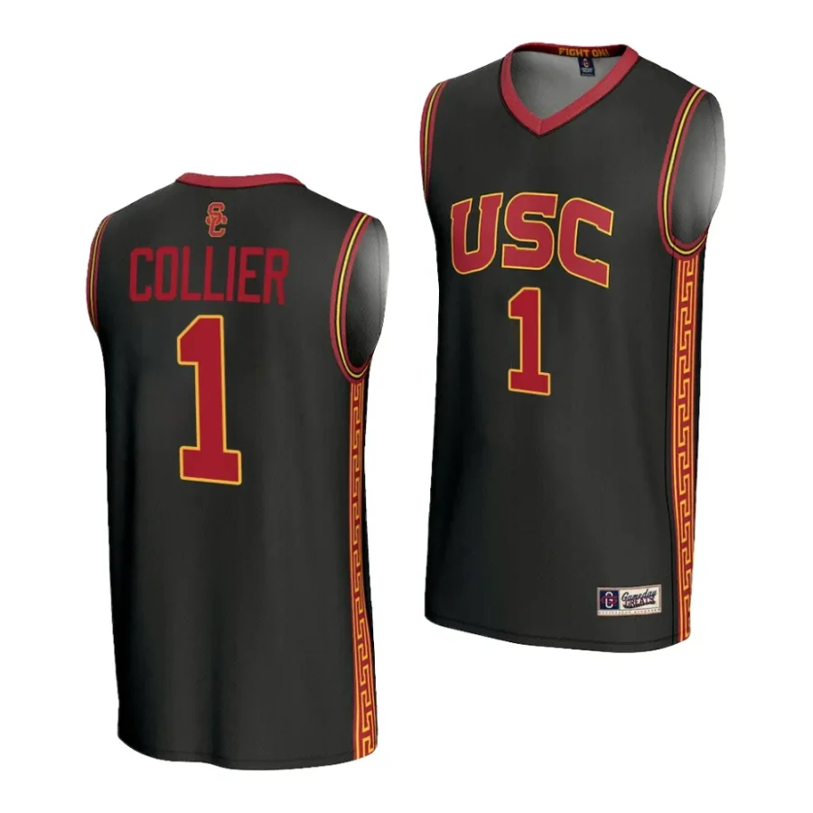 isaiah collier black nil lightweight fashion player basketball jersey scaled